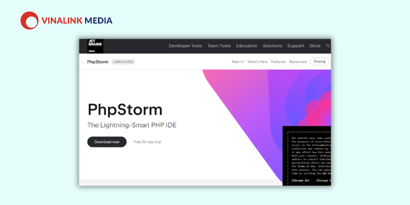 Phần mềm thiết kế web PHP PhpStorm